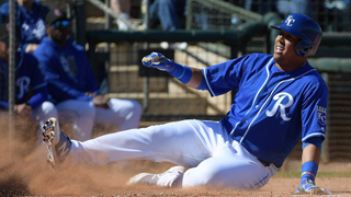 Salvador Perez Sprains MCL Carrying Suitcase Up Steps